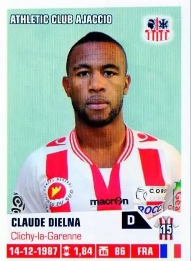 Foot 2013-2014 - Claude Dielna - Athletic Club Ajaccio