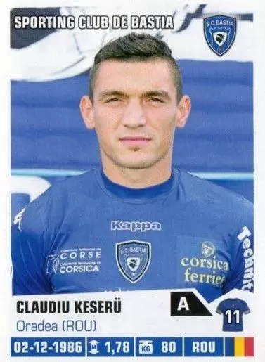 Foot 2013-2014 - Claudiu Keseru - Sporting Club de Bastia