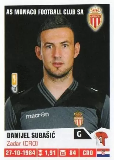 Foot 2013-2014 - Danijel Subasic - AS Monaco