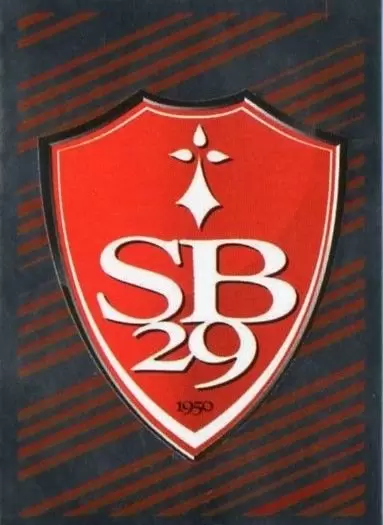 Foot 2013-2014 (France) - Ecusson - Stade Brestois 29