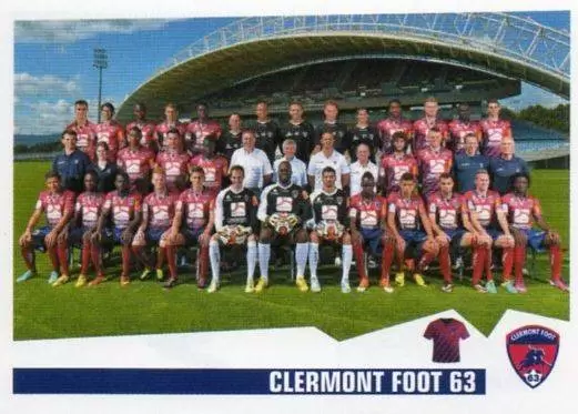 Foot 2013-2014 (France) - Equipe - Clermont Foot 63