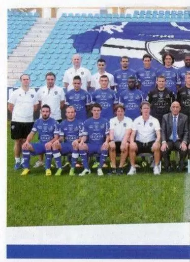 Foot 2013-2014 - Equipe (puzzle 1) - Sporting Club de Bastia
