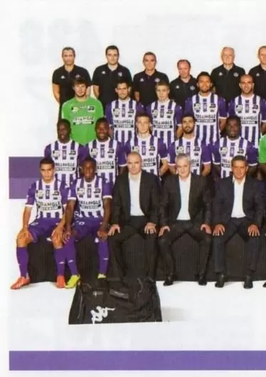 Foot 2013-2014 - Equipe (puzzle 1) - Toulouse Football Club