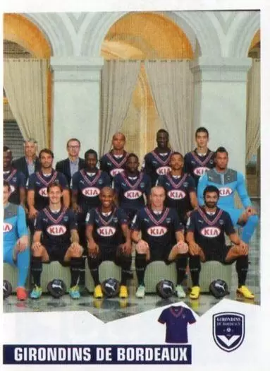 Foot 2013-2014 - Equipe (puzzle 2) - Girondins de Bordeaux