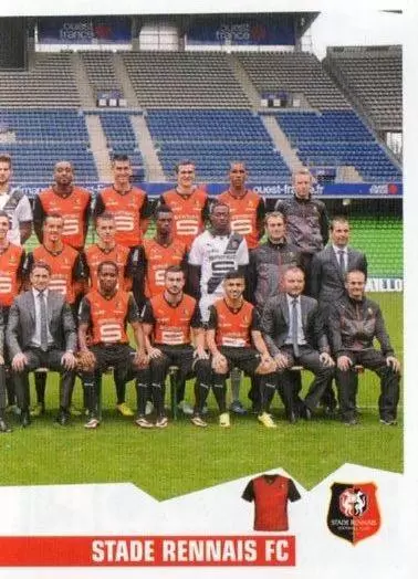 Foot 2013-2014 - Equipe (puzzle 2) - Stade Rennais FC