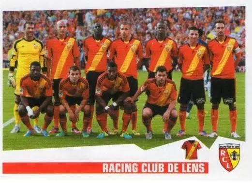 Foot 2013-2014 (France) - Equipe - Racing Club de Lens