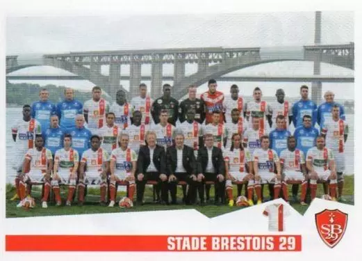 Foot 2013-2014 - Equipe - Stade Brestois 29