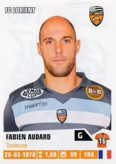 Foot 2013-2014 - Fabien Audard - FC Lorient