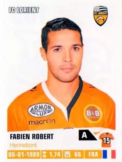 Foot 2013-2014 (France) - Fabien Robert - FC Lorient