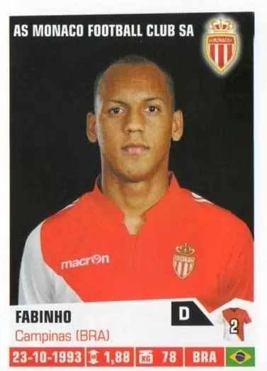 Foot 2013-2014 - Fabinho - AS Monaco