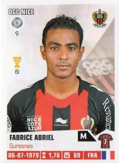 Foot 2013-2014 (France) - Fabrice Abriel - OGC Nice