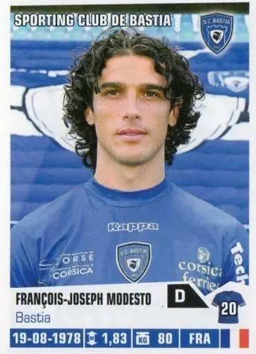 Foot 2013-2014 (France) - Francois-Joseph Modesto - Sporting Club de Bastia