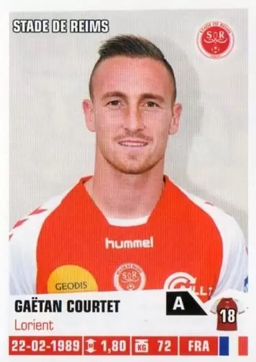 Foot 2013-2014 - Gaetan Courtet - Stade de Reims
