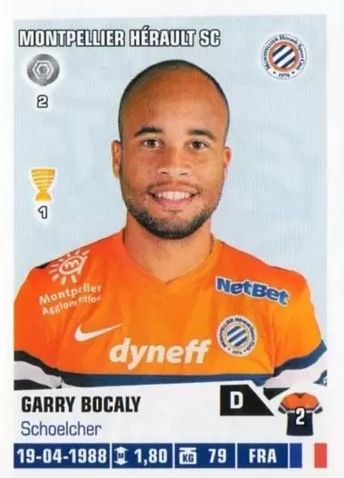 Foot 2013-2014 - Garry Bocaly - Montpellier Herault SC