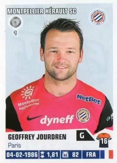 Foot 2013-2014 - Geoffrey Jourdren - Montpellier Herault SC