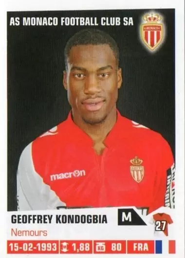 Foot 2013-2014 - Geoffrey Kondogbia - AS Monaco