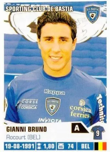 Foot 2013-2014 - Gianni Bruno - Sporting Club de Bastia