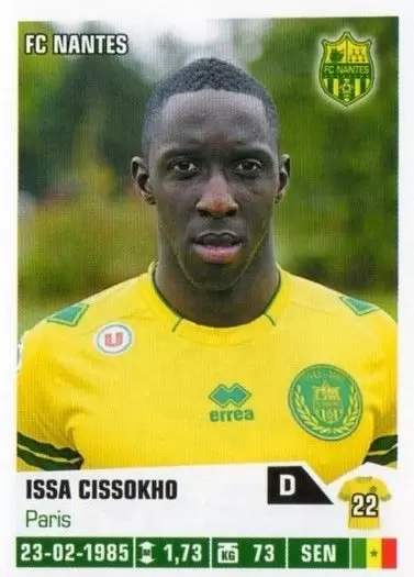 Foot 2013-2014 - Issa Cissokho - FC Nantes