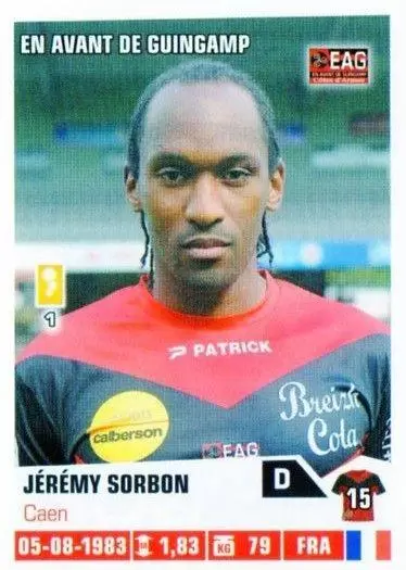 Foot 2013-2014 - Jeremy Sorbon - En Avant de Guingamp