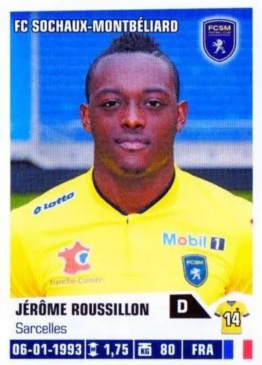 Foot 2013-2014 - Jerome Roussillon - FC Sochaux-Montbeliard
