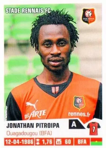 Foot 2013-2014 - Jonathan Pitroipa - Stade Rennais FC