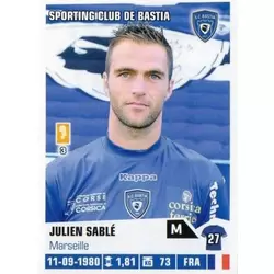 Julien Sable - Sporting Club de Bastia