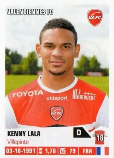 Foot 2013-2014 - Kenny Lala - Valenciennes FC