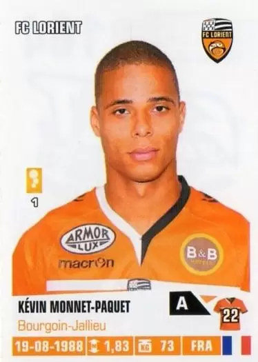 Foot 2013-2014 - Kevin Monnet-Paquet - FC Lorient