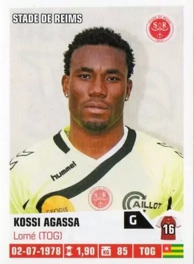 Foot 2013-2014 - Kossi Agassa - Stade de Reims