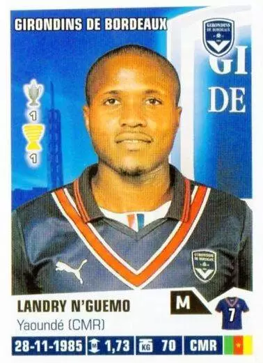 Foot 2013-2014 - Landry N\'Guemo - Girondins de Bordeaux