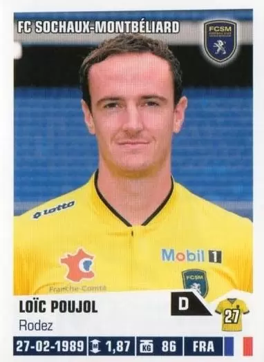 Foot 2013-2014 - Loïc Poujol - FC Sochaux-Montbeliard