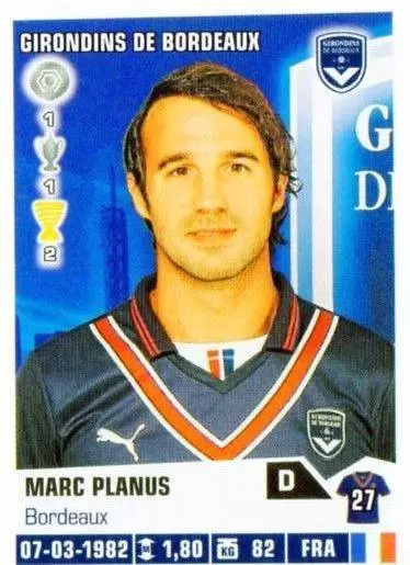 Foot 2013-2014 - Marc Planus - Girondins de Bordeaux