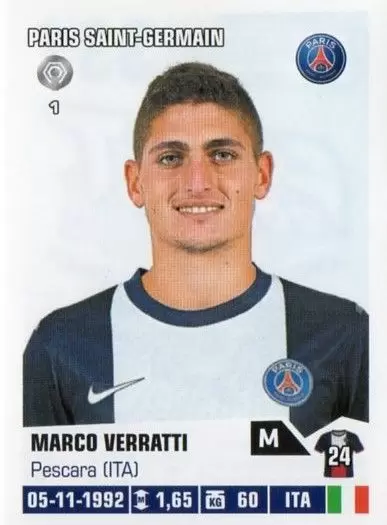 Foot 2013-2014 - Marco Verratti - Paris Saint-Germain