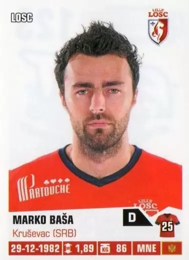 Foot 2013-2014 - Marko Basa - Lille Olympique SC
