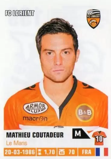 Foot 2013-2014 - Mathieu Coutadeur - FC Lorient