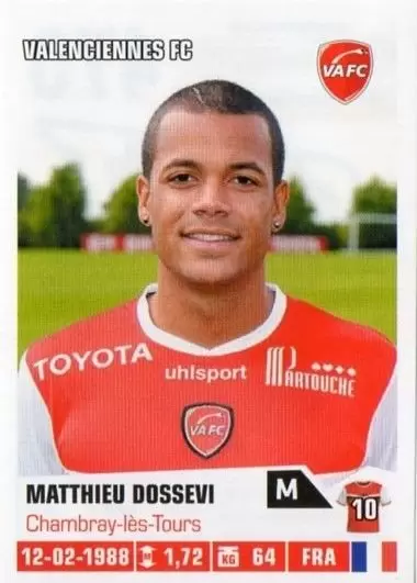 Foot 2013-2014 - Matthieu Dossevi - Valenciennes FC