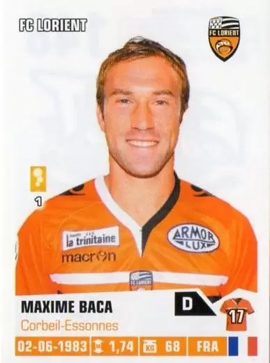 Foot 2013-2014 - Maxime Baca - FC Lorient