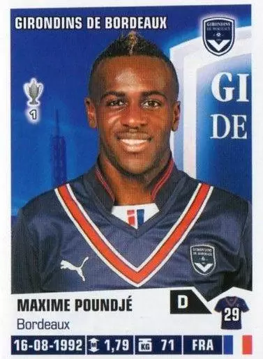 Foot 2013-2014 - Maxime Poundje - Girondins de Bordeaux