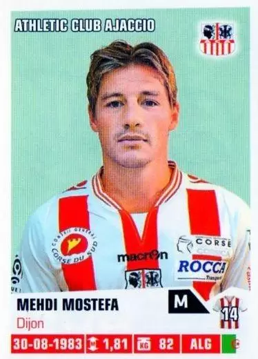 Foot 2013-2014 - Mehdi Mostefa - Athletic Club Ajaccio
