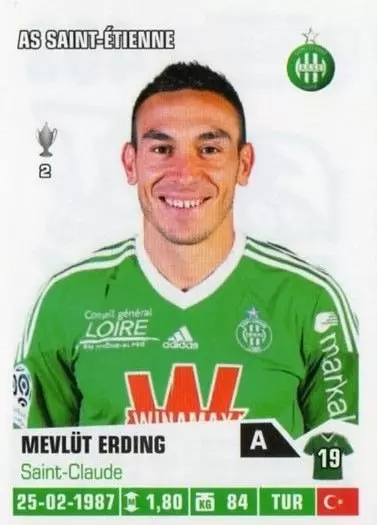 Foot 2013-2014 - Mevlut Erding - AS Saint-Étienne