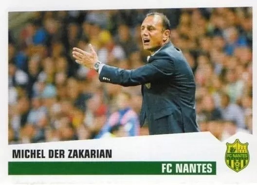 Foot 2013-2014 - Michel Der Zakarian - FC Nantes