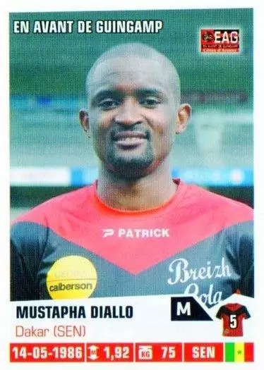 Foot 2013-2014 - Mustapha Diallo - En Avant de Guingamp