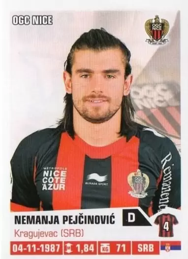Foot 2013-2014 (France) - Nemanja Pejcinovic - OGC Nice