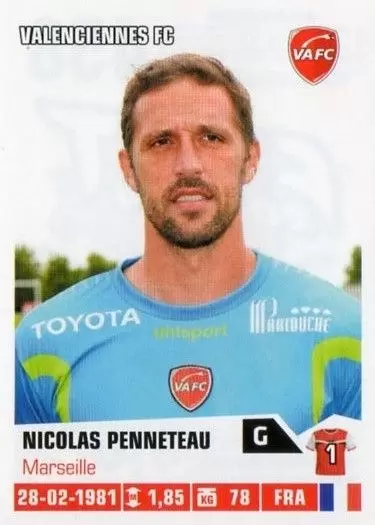 Foot 2013-2014 - Nicolas Penneteau - Valenciennes FC