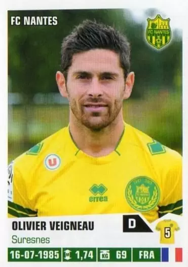 Foot 2013-2014 - Olivier Veigneau - FC Nantes