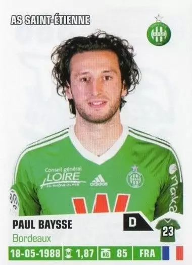 Foot 2013-2014 - Paul Baysse - AS Saint-Étienne