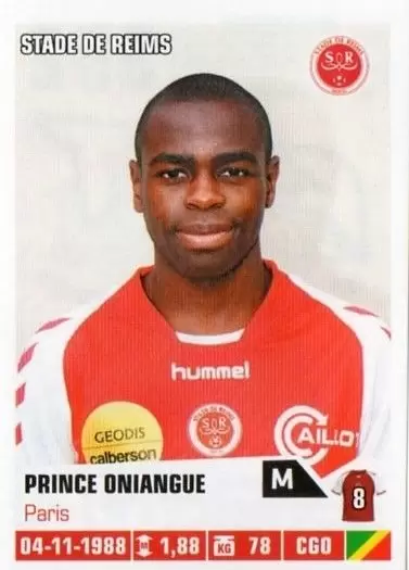 Foot 2013-2014 - Prince Oniangue - Stade de Reims