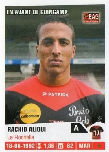 Foot 2013-2014 - Rachid Alioui - En Avant de Guingamp
