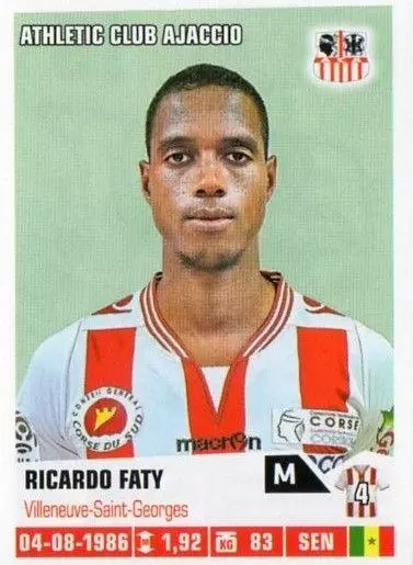 Foot 2013-2014 (France) - Ricardo Faty - Athletic Club Ajaccio
