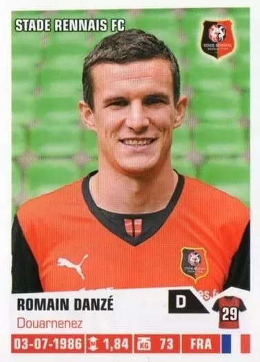 Foot 2013-2014 - Romain Danze - Stade Rennais FC